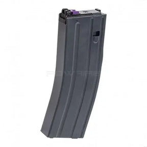 Chargeur à gaz Cyma pour carabines Airsoft Tokyo Marui MWS M4, avec capacité de 30 billes, fonctionne au gaz vert et est compatible avec HPA.