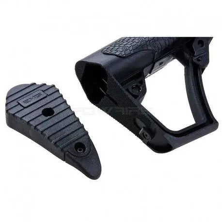Réplique Cyma EMG Daniel Defense avec crosse CGS réglable noire, licence EMG et Daniel Defense, réglable sur 5 positions avec point d'attache QD et tube de stock en aluminium