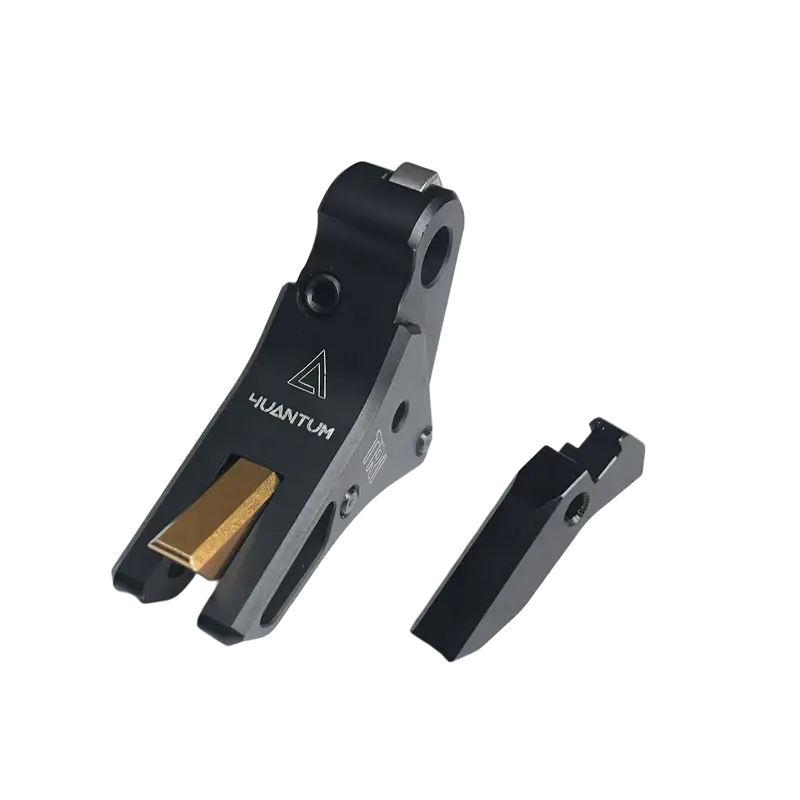 Détente performance custom 4UANTUM pour GBB Glock 4UAD en aluminium résistant avec réponse de gâchette améliorée