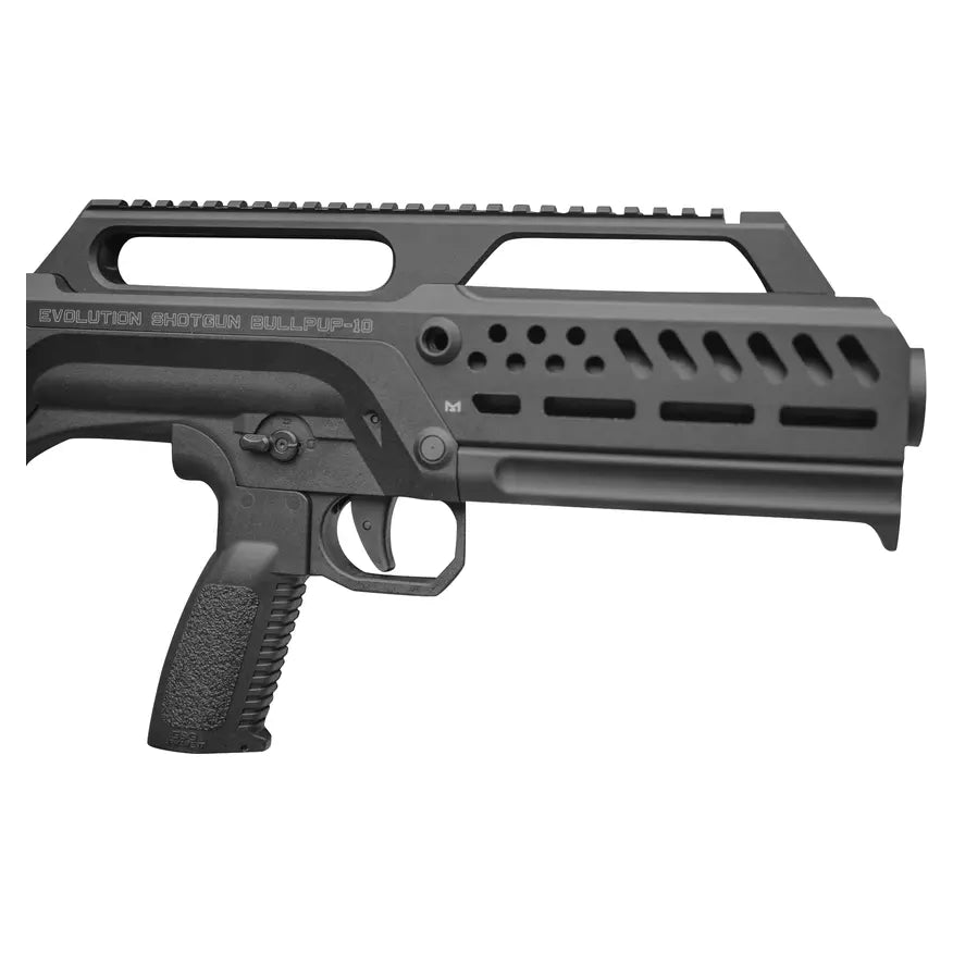 ESG-B10 Fusil à Pompe Gaz G&G, une évolution ultime du Bullpup avec propulsion au gaz, en métal et ABS, avec un poids de 2700g et une longueur de 576mm