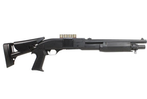 FUSIL A POMPE 6MM M3 RESSORT NOIR EssencialAirsoft