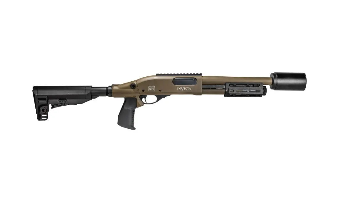 FUSIL A POMPE VELITES INVICTA G-IX TAN SECUTOR ARMS