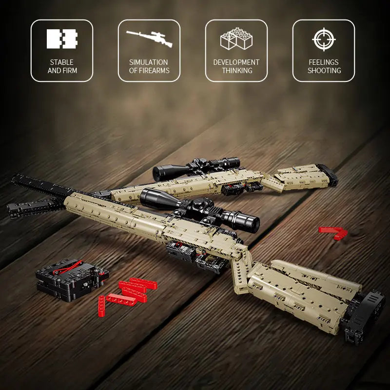 Fusil type B a monter / Brick /