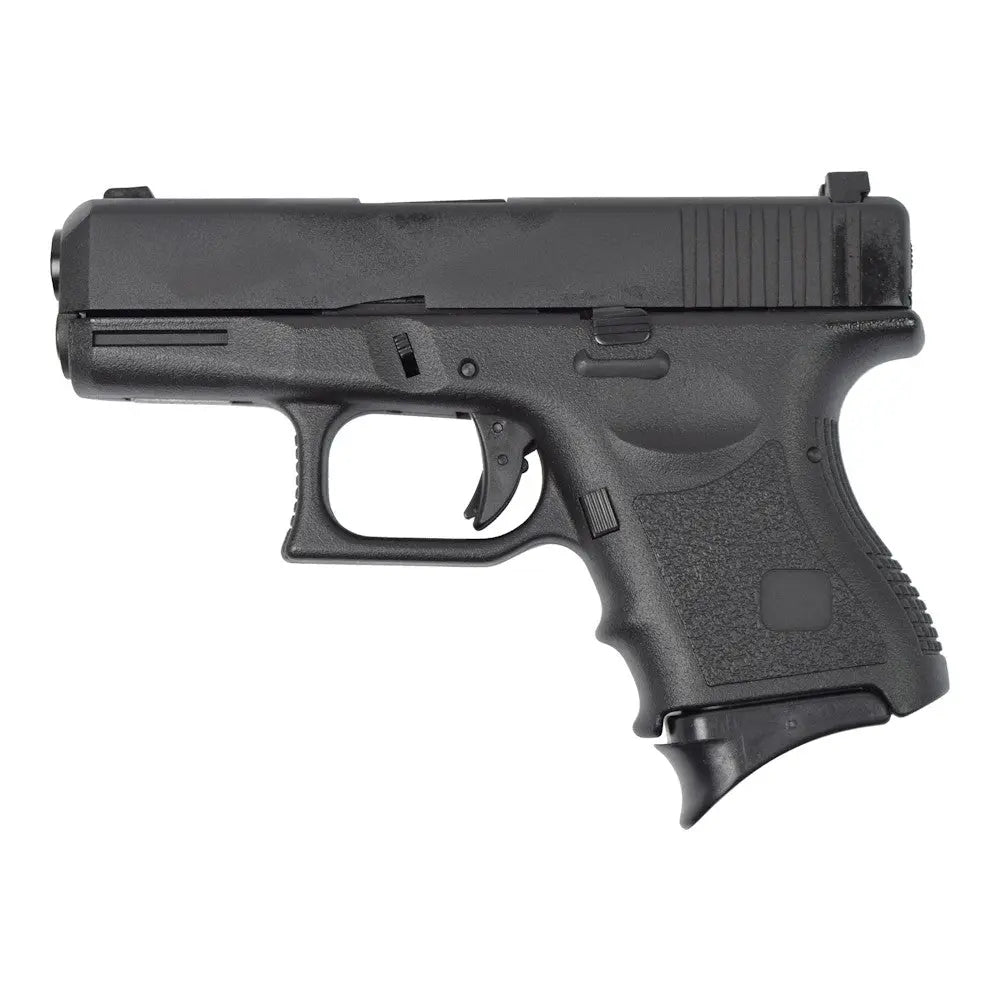 GBB Gaz HFC Type G26 avec culasse métallique, pistolet à gaz à recul, corps en polymère, culasse en métal, mode de tir sécurisé, réglage du hop up, magazine
