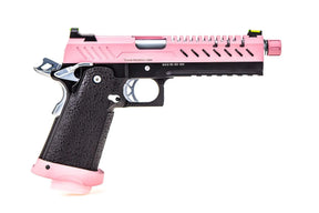GBB gaz Hi-Capa 5.1 Noir / Rose 1,0J