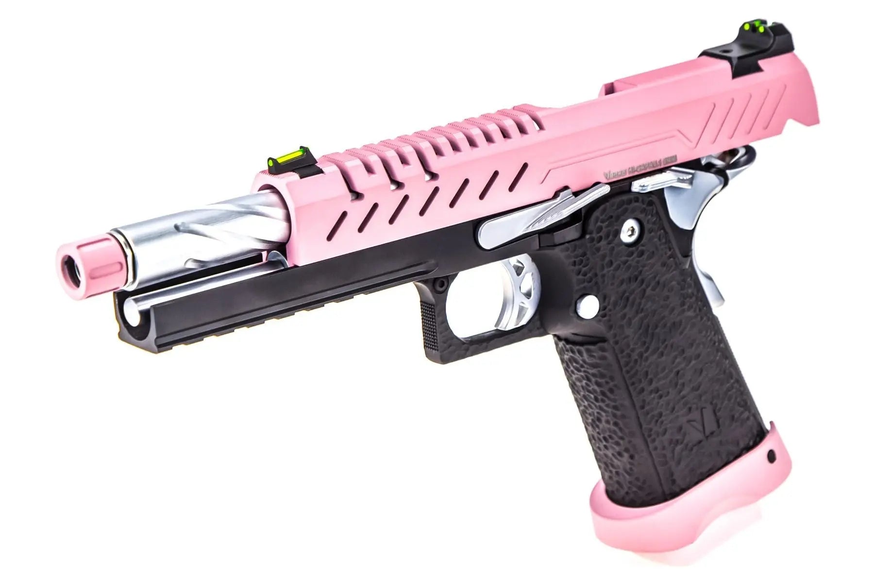 GBB gaz Hi-Capa 5.1 Noir / Rose 1,0J
