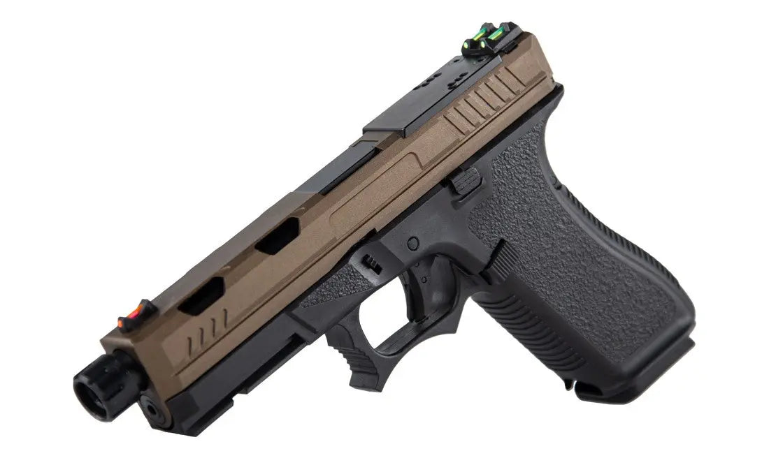 GLOCK CUSTOM TAN AT3704T GOLDEN EAGLE