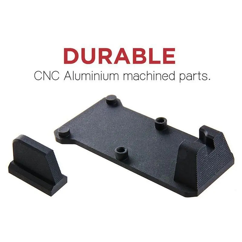 Rouge Glock Red Dot Plate (RMR Mount Base) pour VFC Glock & EXA