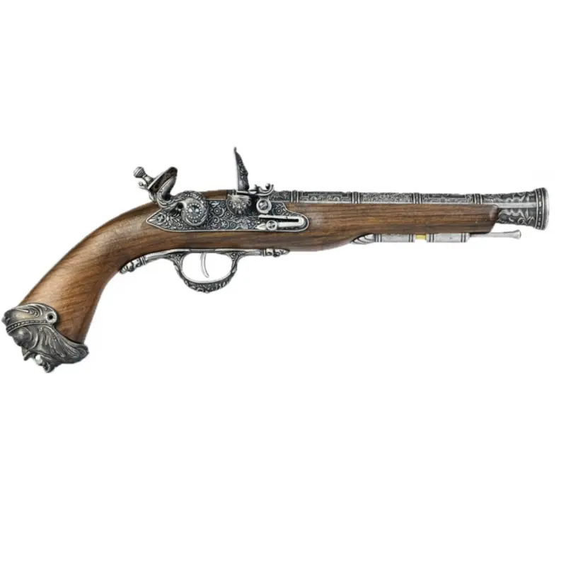 GNB Century Pirate Flintlock GAS Silver