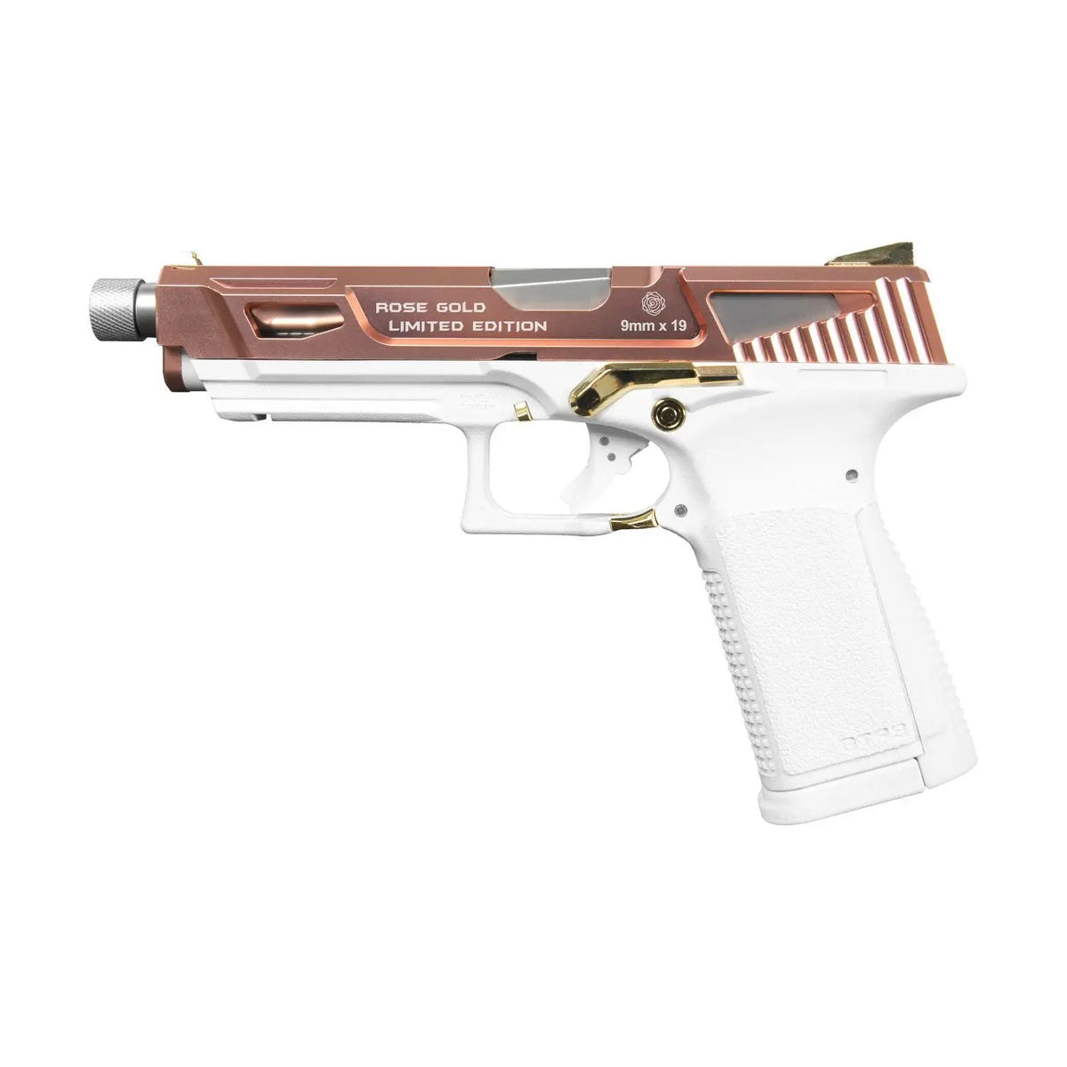 Édition limitée de la réplique GTP9 Rose Gold avec cadre en polymère et culasse métal de G&G