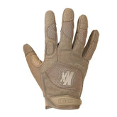 Des gants tactiques légers et confortables X-Light TAN Kinetix avec une coupe ergonomique et compatibles avec les écrans tactiles