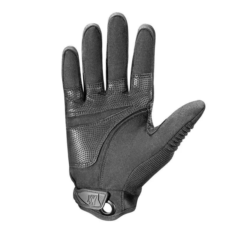 Des gants noirs X-Pect Noir Kinetix pour les opérations tactiques, avec protection des doigts et compatibles avec les écrans tactiles