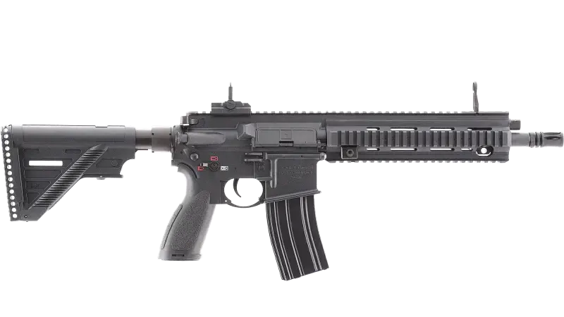 HK416 A5 EYETRACE BBS 6MM AEG FULL AUTO <1J - BLACK