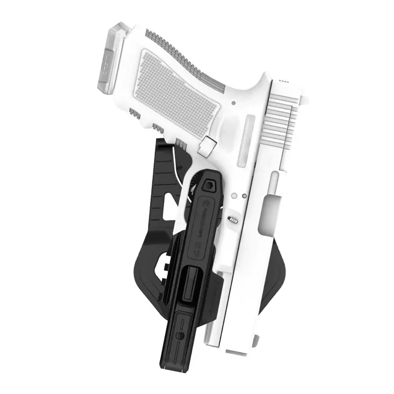 Holster Recover G7 OWB pour pistolets Glock et SW40/357, compatible avec divers stabilisateurs et systèmes Molle et Dropleg, incluant holster, paddle et adaptateur