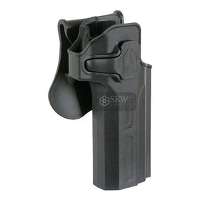 Photo fond blanc HOLSTER ROT360 DESERT AMOMAX de trois-quart face inversé