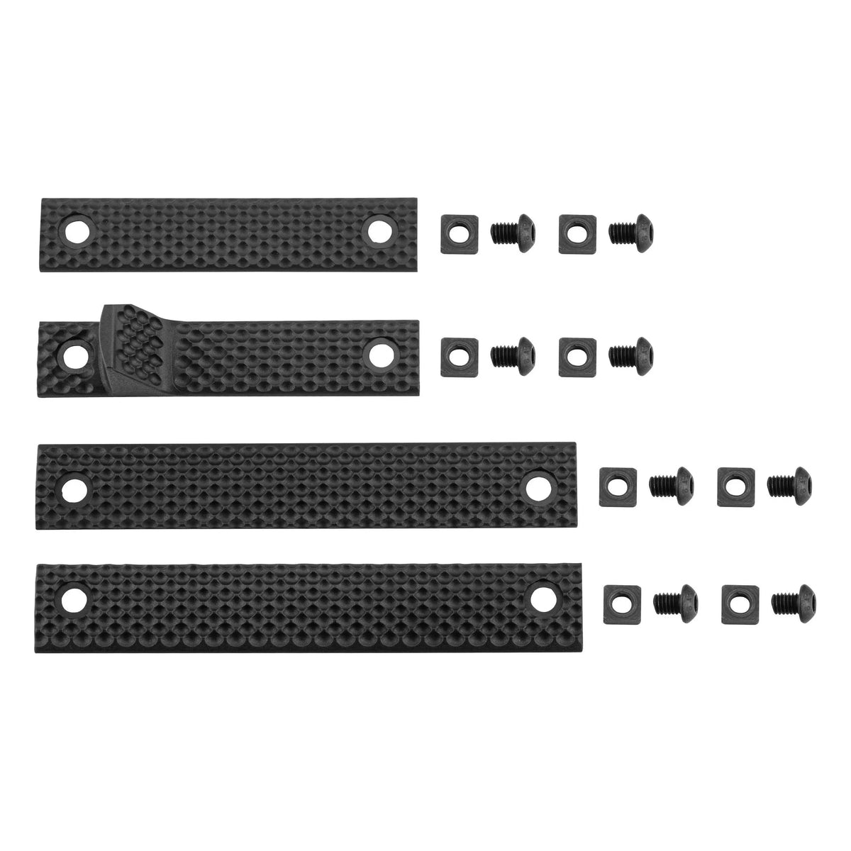 Hand stop noir en polymère haute densité pour rail M-LOK
