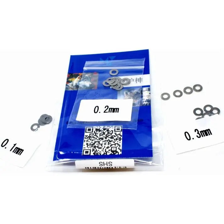 Kit de shims pour ajustement d'engrenages, incluant 27 pièces de différentes tailles
