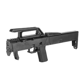 Kit FMG9 avec pistolet Poseidon Orion et traceur Acetech, compact et repliable, avec chargeur long coups à gaz et multiples modes de tir.