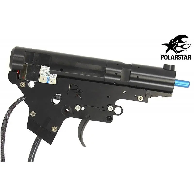 Kit HPA Polarstar FE Nozzle Bleu V2 Gen3 M4, système electropneumatique pour répliques Airsoft avec réglages ajustables.