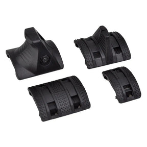 Kit noir de couvre rail handstop pour personnalisation d'arme