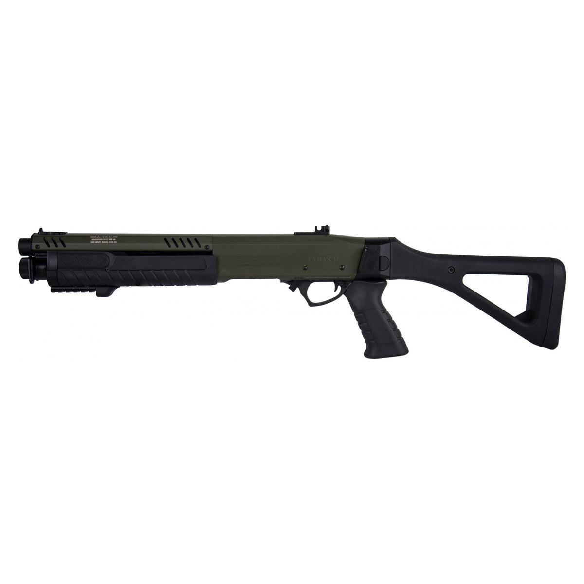 fusil à pompe FABARM STF12 initial OD Gaz