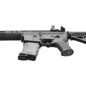 Réplique d'airsoft avancée LT-36 Archon Lancer Tactical Gen 3 noire avec crosse Delta et garde-main M-LOK de 9 pouces