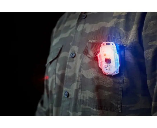 Lampe Tactique Armytek Crystal WRB USB-C Blue / Red - White
