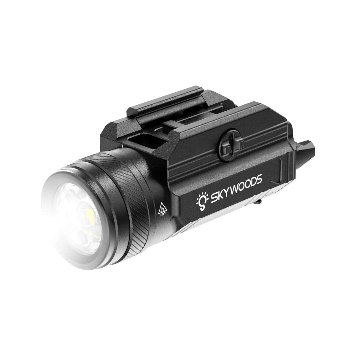 Image de la lampe tactique PL800 Skywoods avec laser vert intégré
