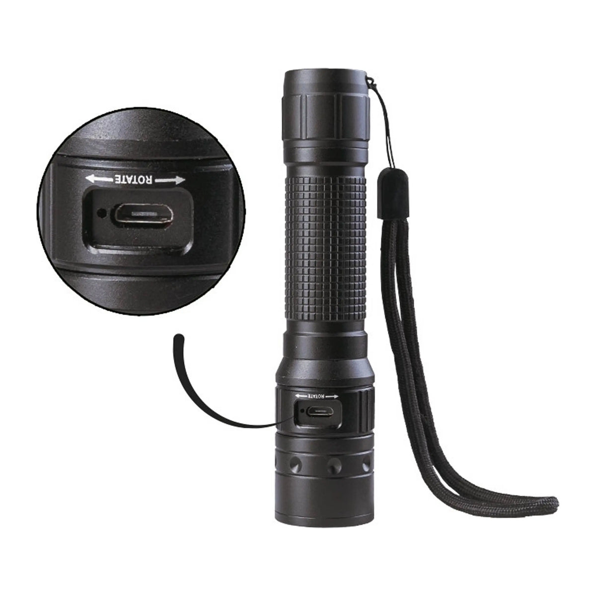 Lampe torche rechargeable OPERATOR MT1R 500 lumens avec trois modes de fonctionnement et grande autonomie