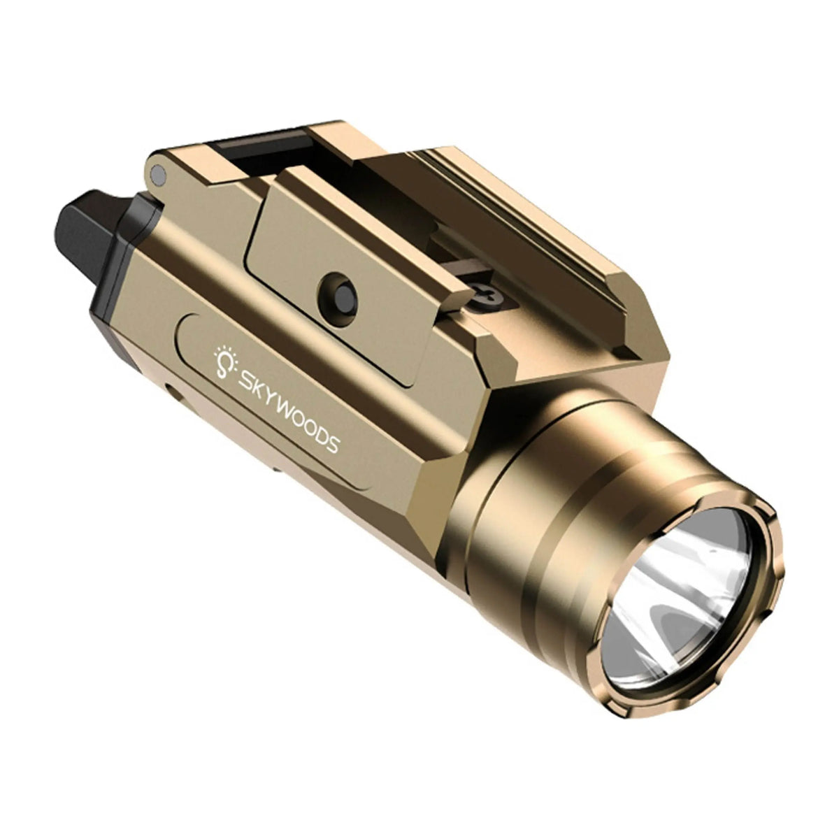 Skywoods BLIZZARD G1103 Lampe tactique robuste avec LED SST40-P2, modes d'éclairage élevé et stroboscopique, résistante à l'eau et aux chocs