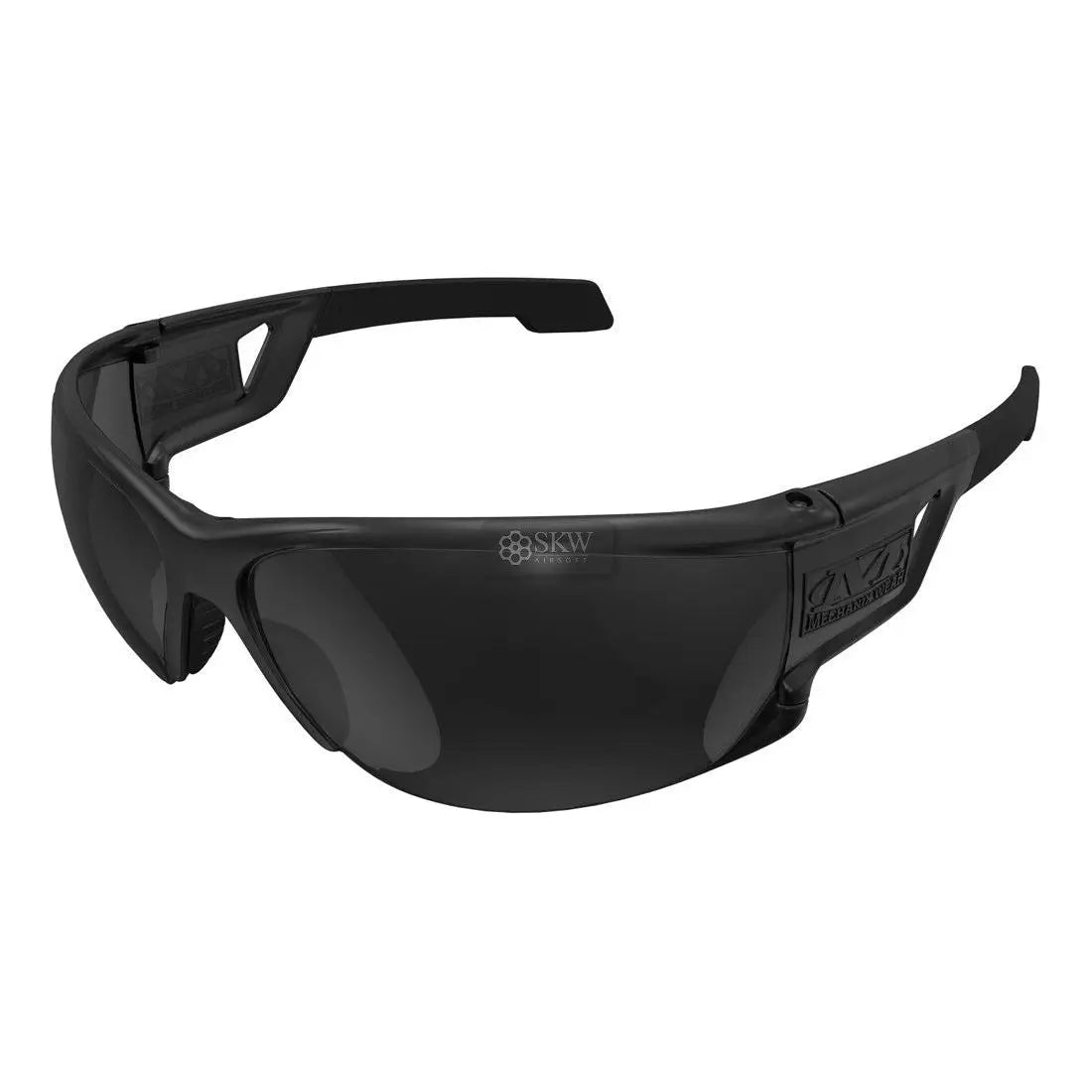 Lunettes de sécurité Mechanix Type-N avec verre fumé, résistantes aux chocs et dotées d'une technologie antibuée avancée pour une visibilité claire dans les environnements de travail r