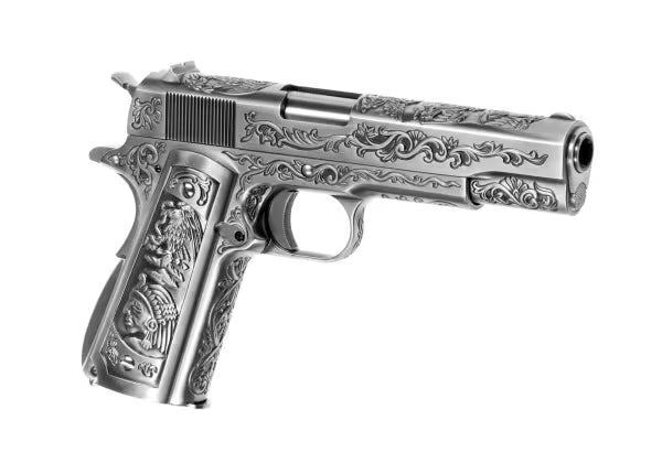 M 1911 Etched Full Metal GBB Floral