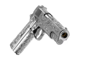 M 1911 Etched Full Metal GBB Floral