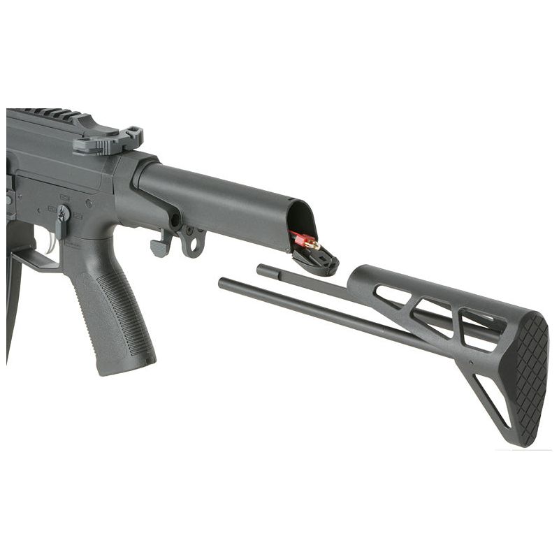 Chargeur mid-cap 100 billes pour répliques type M4/M16 - noir Noir-  boutique Gunfire