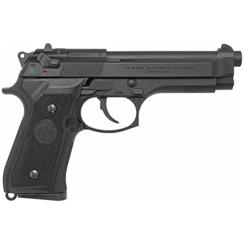 Tokyo Marui M92F noir gaz semi-automatique 6 mm calibre airsoft pistolet avec système blowback et capacité de chargeur de 26 billes
