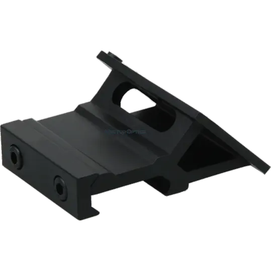 Montage déporté MOJ Offset Picatinny de Vector Optics, compatible avec viseurs point rouge Fit Frenzy et empreintes R.M.R, doté d'un support robuste de 21mm