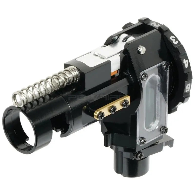 Chambre Hop-up CNC M4G pour répliques M4 AEG avec accessoires inclus, compatible avec les joints GBB et les canons internes VSR/GBB.