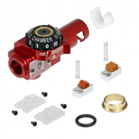 Maxx Model bloc hop up CNC pour ASG Scorpion EVO-3 avec accessoires inclus et compatible avec ASG CZ Scorpion AEG et HPA
