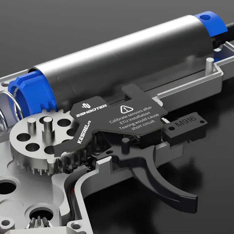 Mosfet E-shooter ETU Kestrel V2 avec Câblage arrière