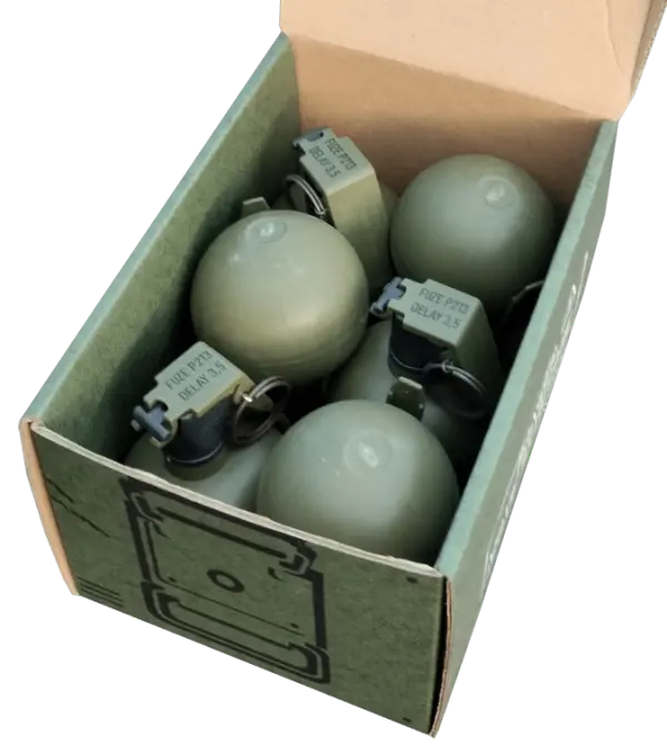 P-67-M NATO AIRSOFT Grenade a main PYROSOFT