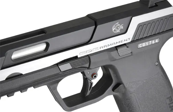 PISTOLET 6MM PIRANHA MK I SILVER