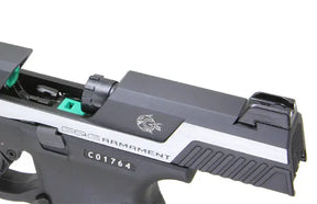 PISTOLET 6MM PIRANHA MK I SILVER