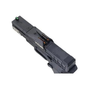 Pistolet GBB XG8-PB Poseidon avec glissière en polymère renforcé, hop up réglable et système breveté pour performances améliorées à basse température