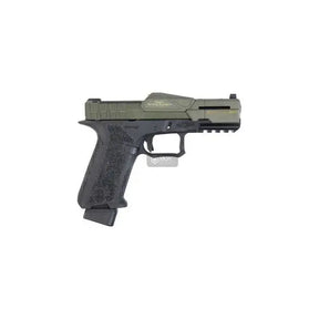 Pistolet GBB XG8-PB Poseidon avec glissière et corps en polymère renforcé, précision interne du canon en laiton, système de tir semi et auto, et adaptateur 14CCW/