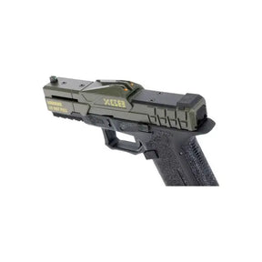 Pistolet GBB XG8-PB Poseidon avec polymère renforcé, canon de précision interne et système breveté pour performances à basse température