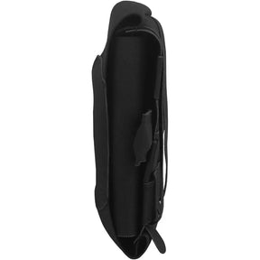 Poche MOLLE First Aid XL Noire robuste en nylon et polymères, idéale pour ranger et accéder rapidement à votre matériel médical lors de parties d'airsoft.