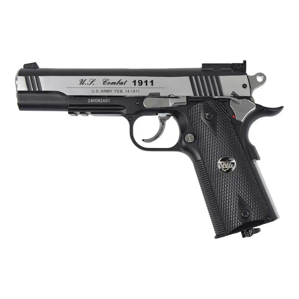 Pack 1911 .45 CO2 Blowback + 5xCO2 + Malette + billes
