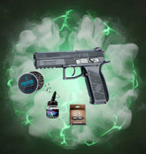 Pack Airgun CZ P09 4.5 CO2 BBS 2joules+co2+billes+plombs