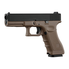 Pistolet KP 17 Gaz KJ Work Tan / Noir