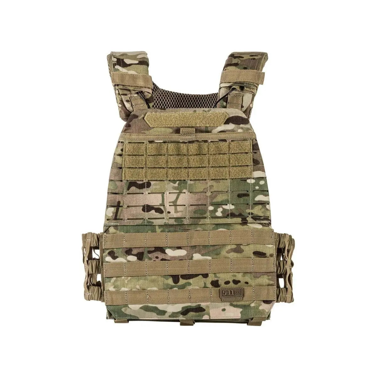 Porte plaque Tactec 5.11 - Gilet lesté confortable et innovant pour Crossfit Games avec système de libération rapide et poignée d'extraction extensible
